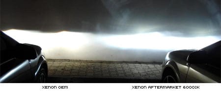 Xenon OEM vs Xenon Aftermarket 6000ºK